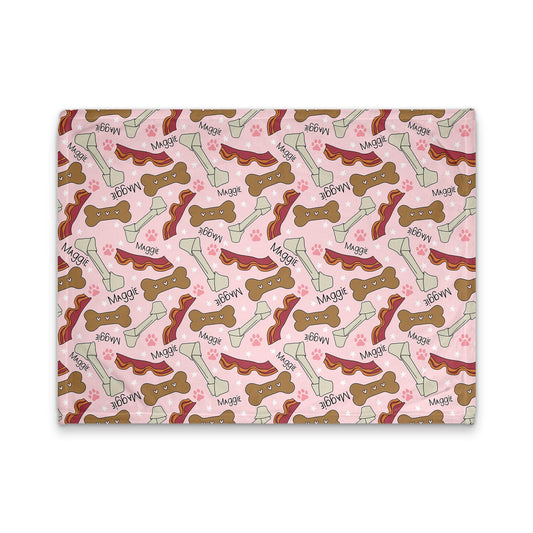 Personalized Pet Treat Blanket