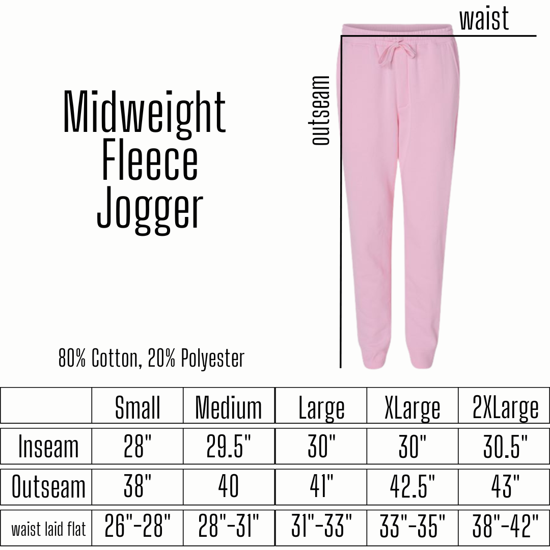 Faux Sequin Mama Jogger