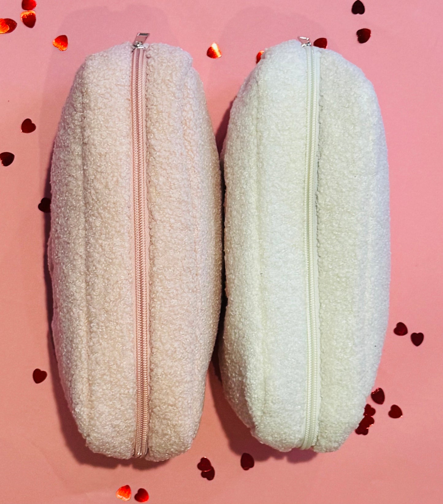 Ivory Sherpa Bow Bag