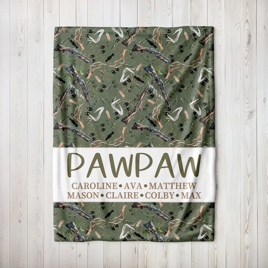 Personalized Hunting Blanket