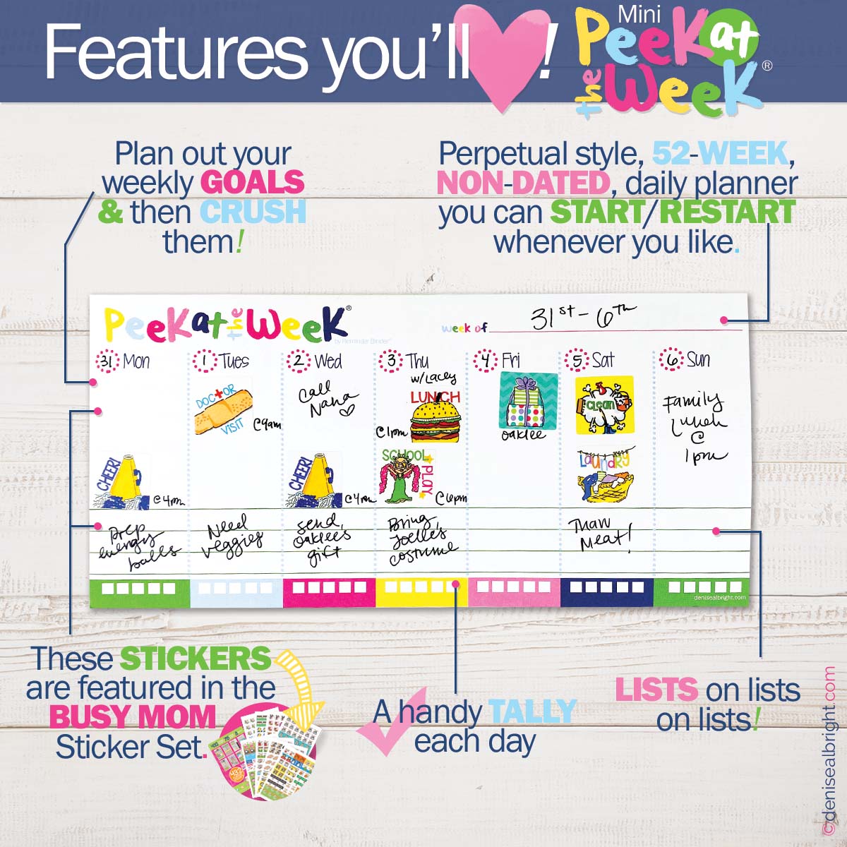 Plan Your Way Bundle | Daily & Weekly Planner Pads